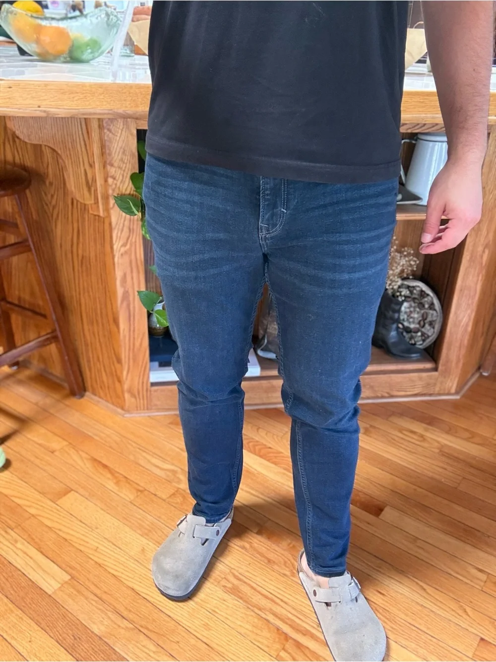 Banana Republic Slim Men's Jeans in Dark Blue Wash